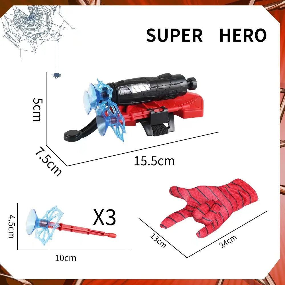 Disney Spiderman boy Transmitter toy Anime Figure Wrist Launcher