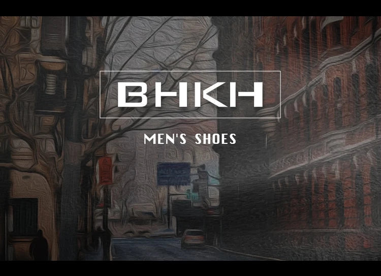 BHKH Male Sneakers Autumn/Winter traf Leather Men Casual Shoes Business Work Office Lace-up Dress shoes For Men Size47