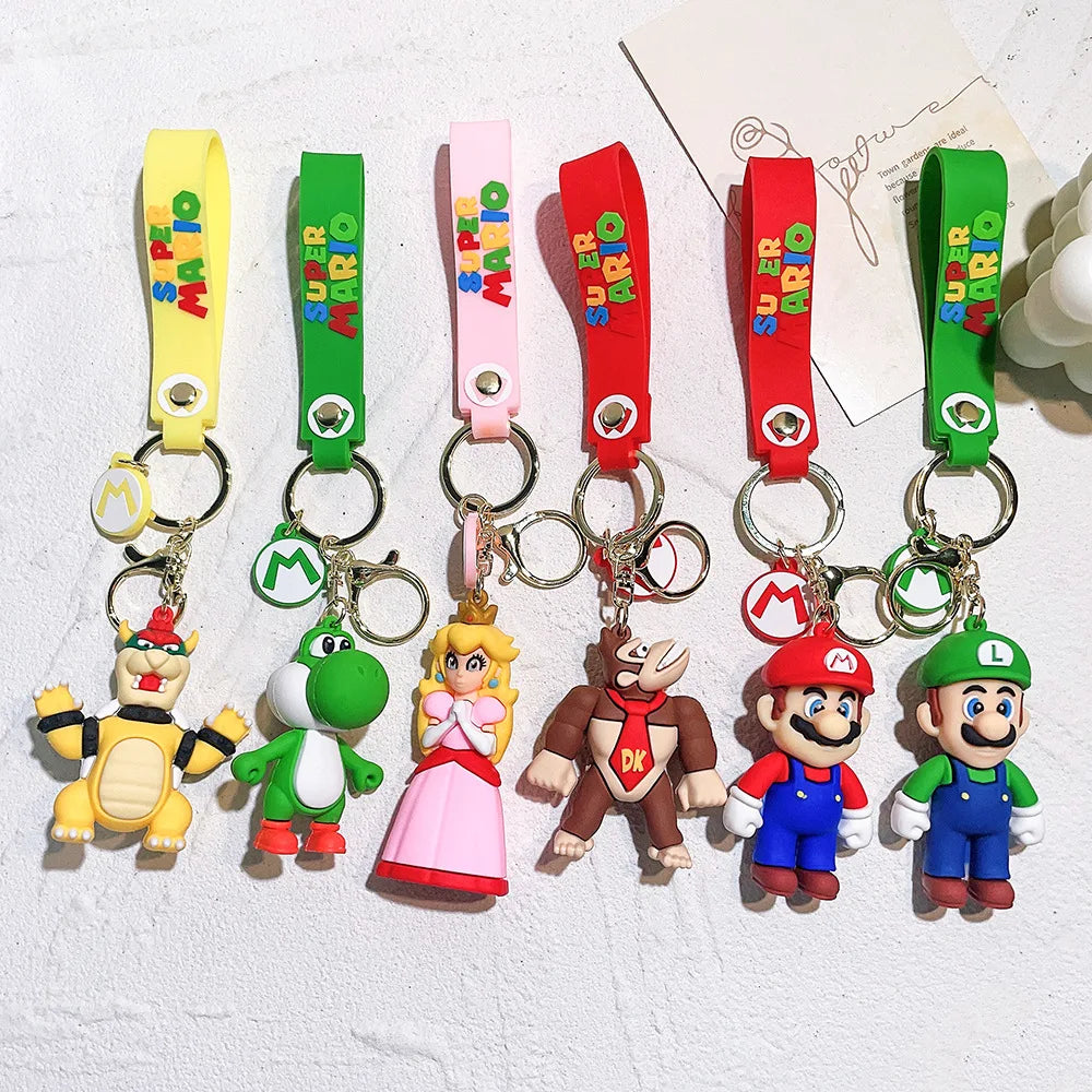 Super Mario Keychains