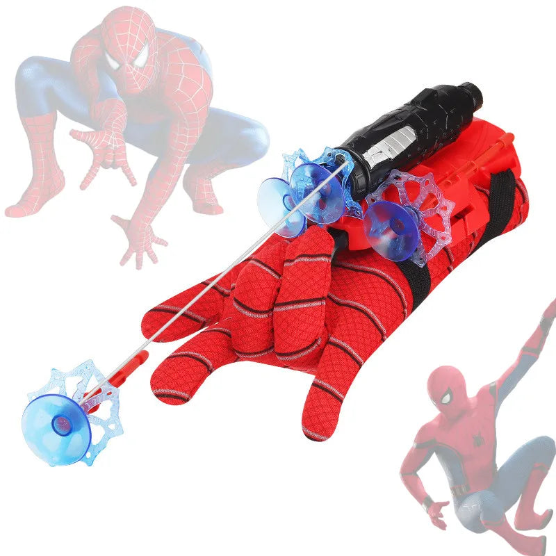 Disney Spiderman boy Transmitter toy Anime Figure Wrist Launcher