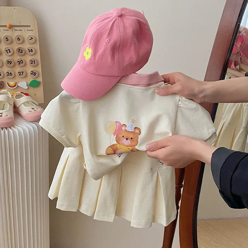 Children's Clothing Sets Bear Print