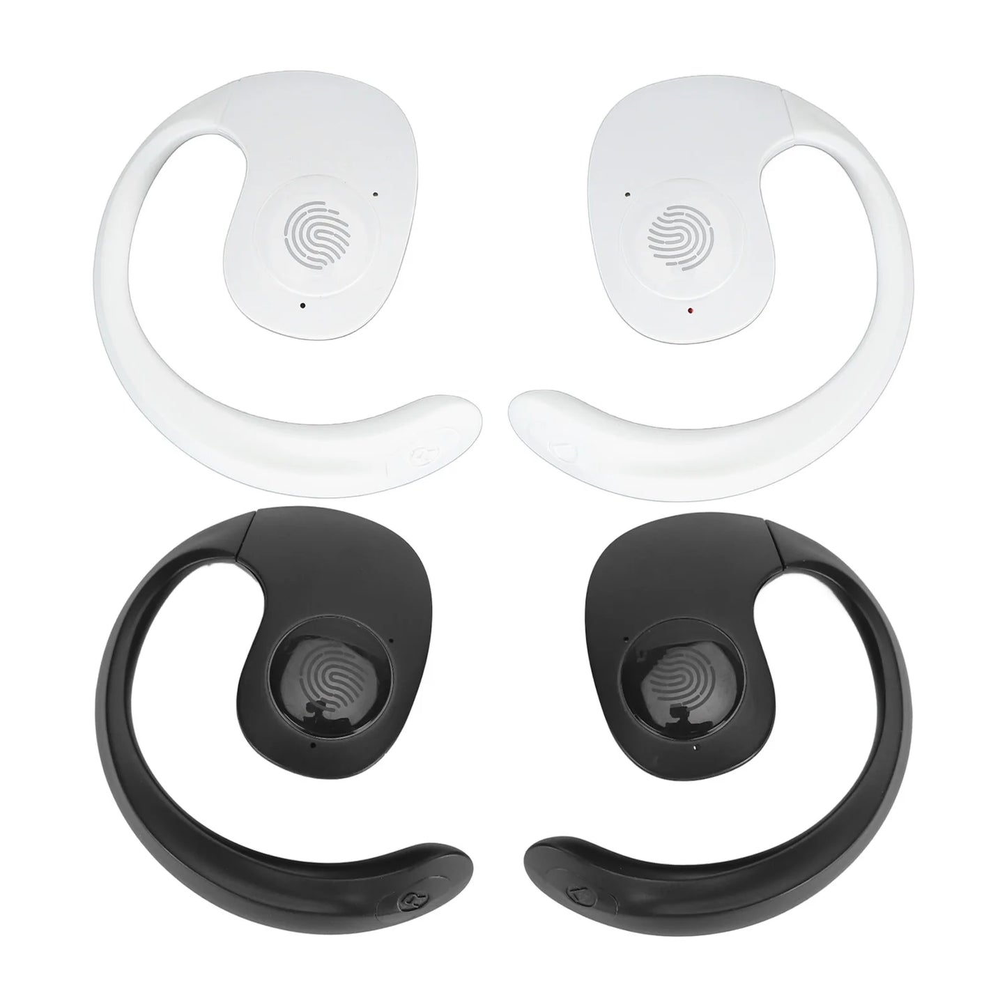 Language Translator Earhooks 3 Modes Translator Earbuds Bluetooth 5.3 Support 144 Languages Online Translation for Translation