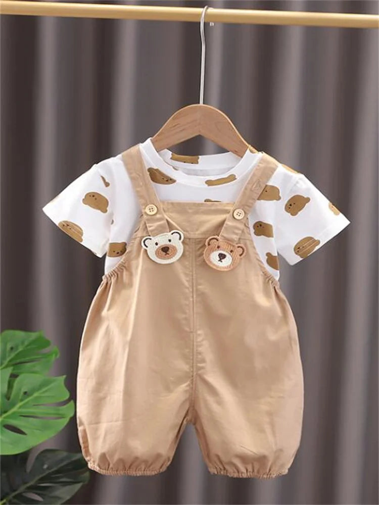 New Summer Baby Girls Boys Clothing Toddler Fashion