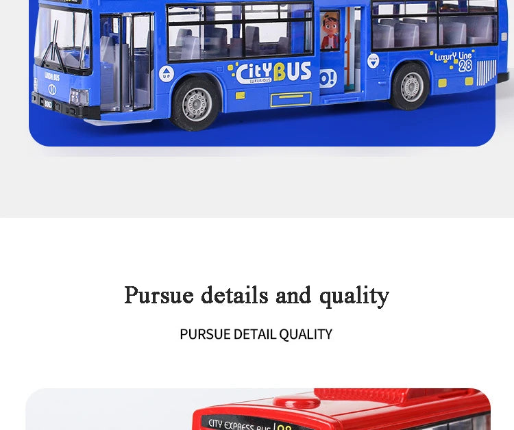 High Quality Simulation Bus Large Size Drop-resistant