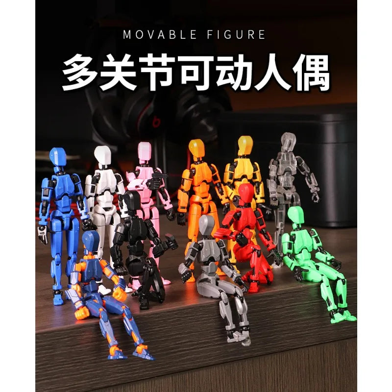 13 Jointed Movable Action Figures Shapeshift Robot 3D Printed