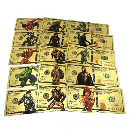 Marvel The Avengers Gold Foil Paper