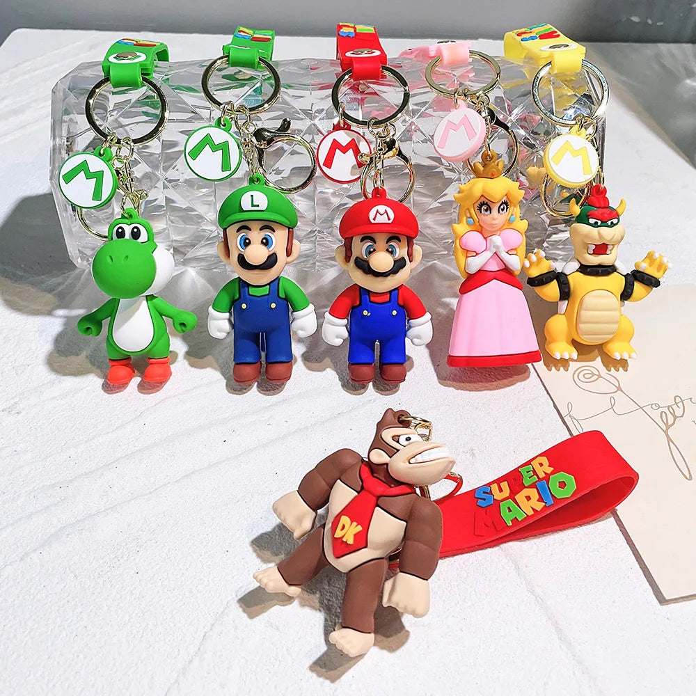 Super Mario Keychains