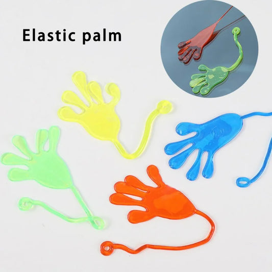 1pc Squishy Toy Slap Hands Palm Toy Elastic Sticky Toy