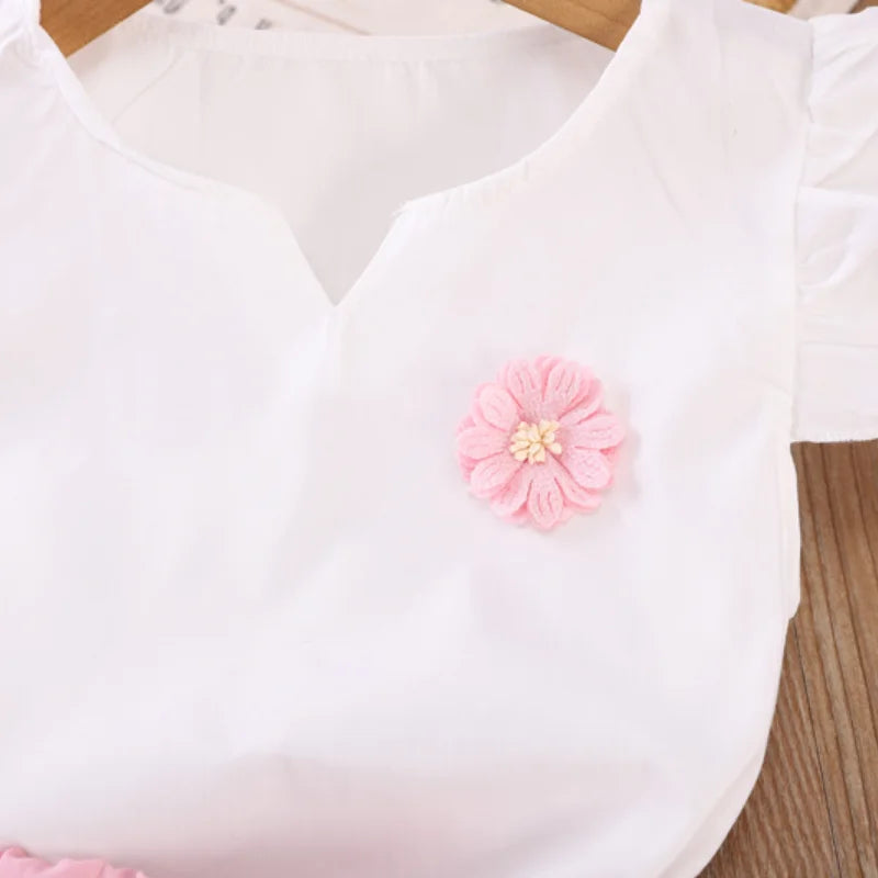 Summer Fashion Baby Clothes Suit