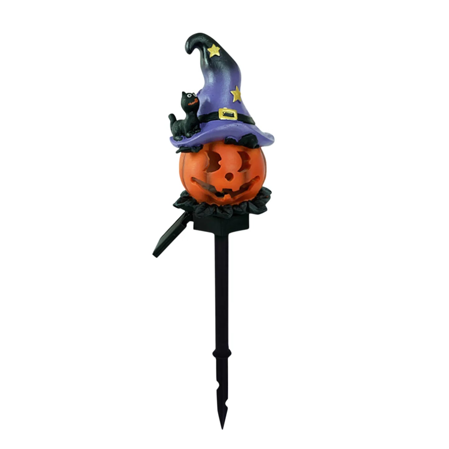 Solar Powered Halloween Pumpkins Outdoor Lights Creative Atmosphere Layout Waterproof Courtyard Garden Scenery Decoration