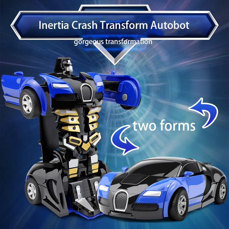 Transformation Mini 2 In 1 Car Robot Toy