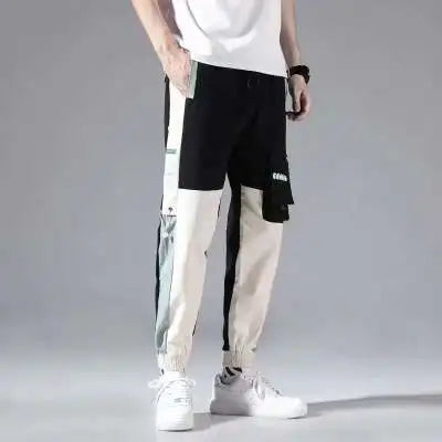 Trendy and fashionable Hong Kong style ankle binding youth new sports men's casual pants