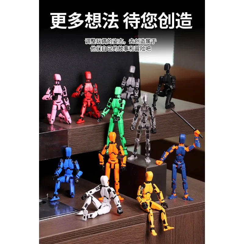 13 Jointed Movable Action Figures Shapeshift Robot 3D Printed