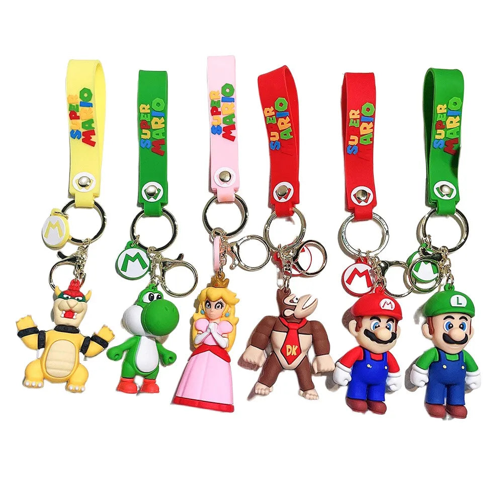 Super Mario Keychains