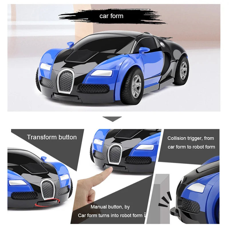 Transformation Mini 2 In 1 Car Robot Toy