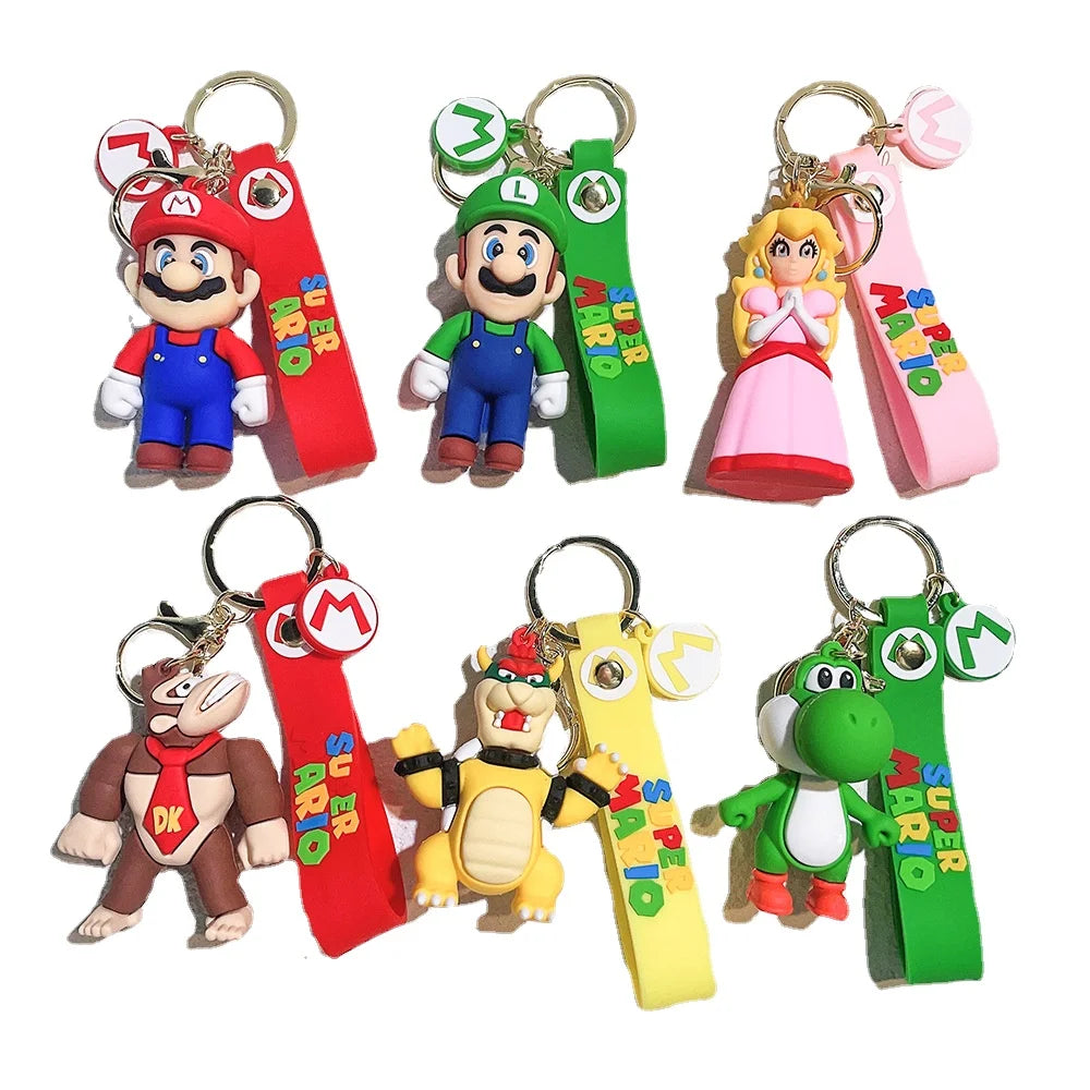 Super Mario Keychains