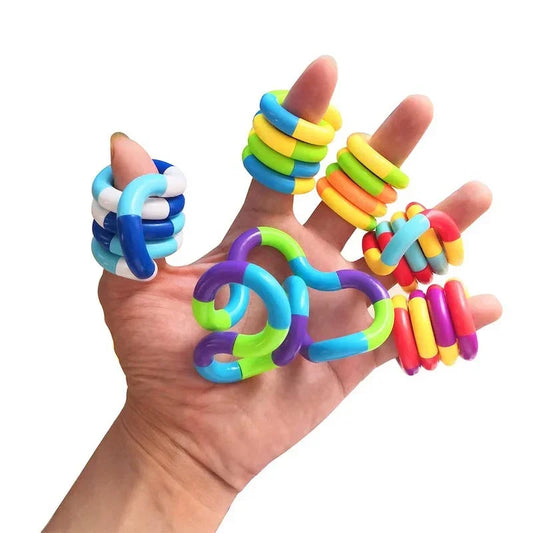 1Pcs Tangle Rope Twist Fidget Toy Rainbow