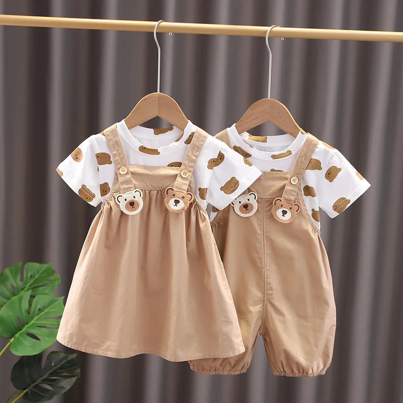 New Summer Baby Girls Boys Clothing Toddler Fashion