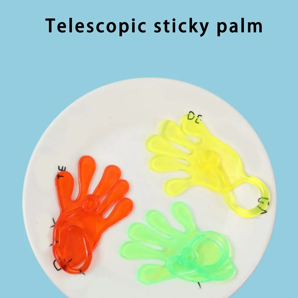 1pc Squishy Toy Slap Hands Palm Toy Elastic Sticky Toy