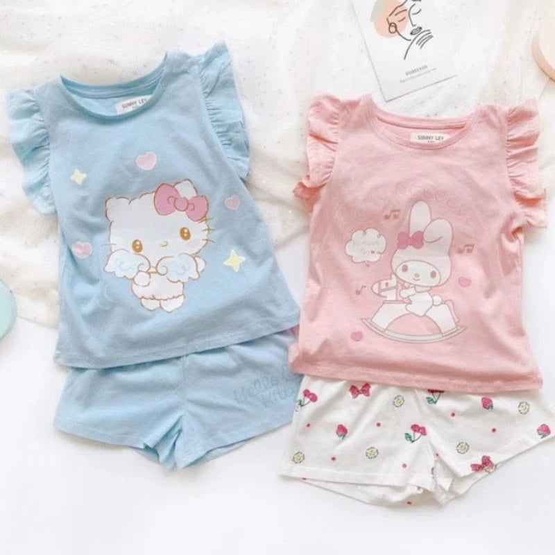 Summer Baby Girl Clothes Sets