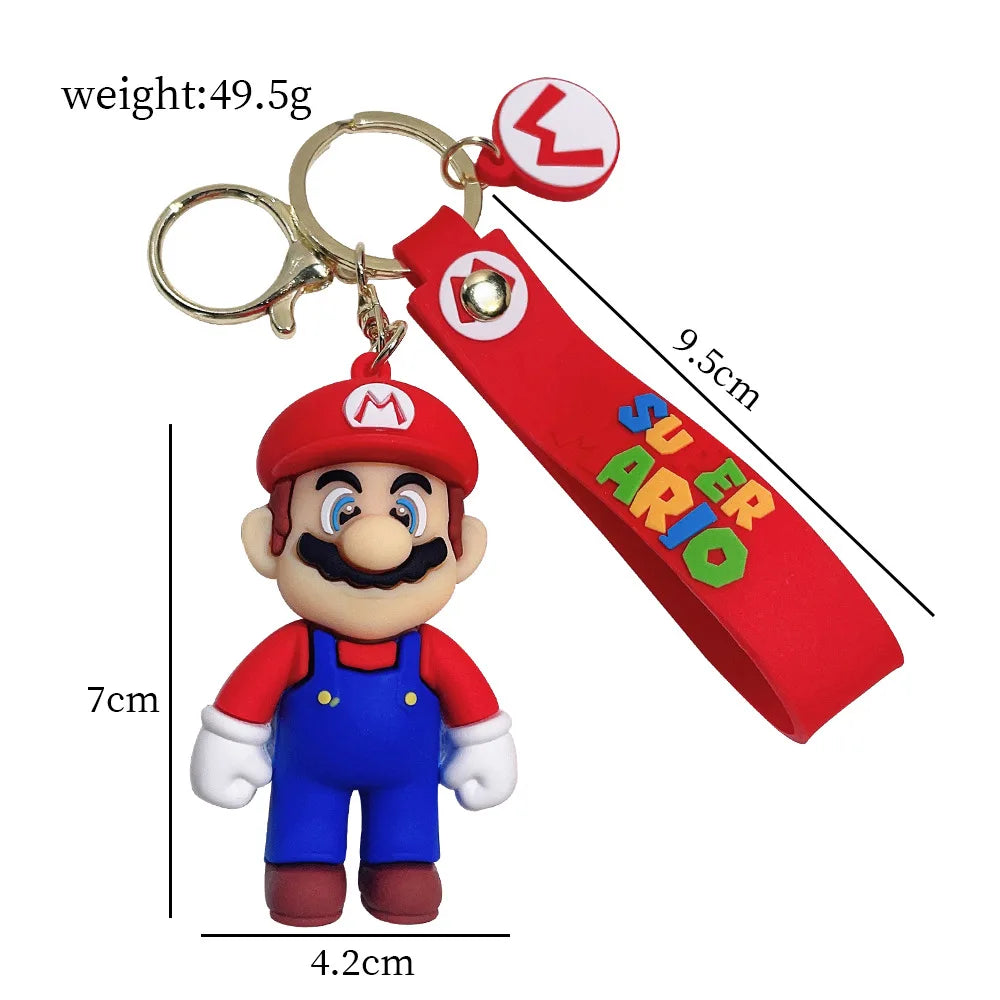 Super Mario Keychains