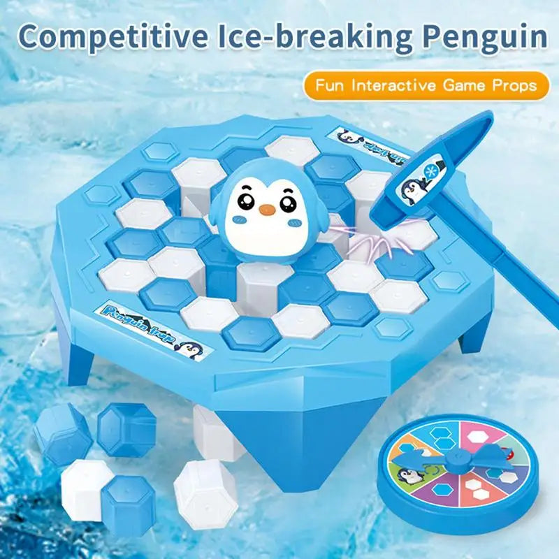 Penguin Ice Breaking Funny Desktop Game