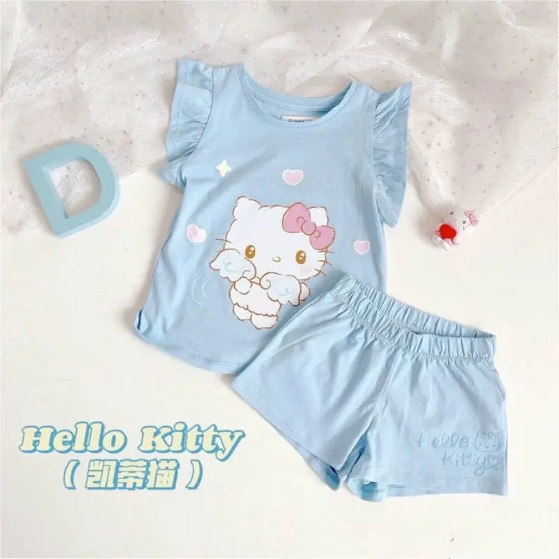 Summer Baby Girl Clothes Sets